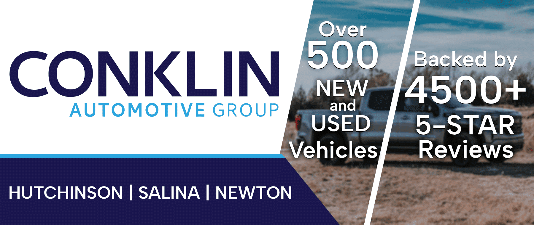 Conklin Automotive Car Dealer in Hutchinson, Newton, and Salina, KS