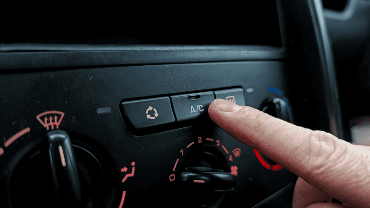 Chevy dashboard air conditioning