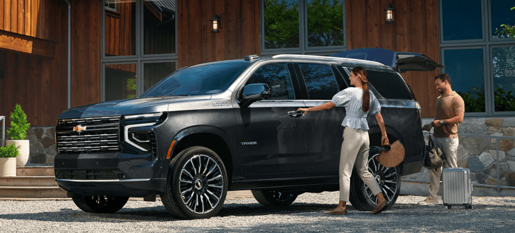 Family shopping for 2026 Chevy Tahoe Trim Levels near Wichita, KS