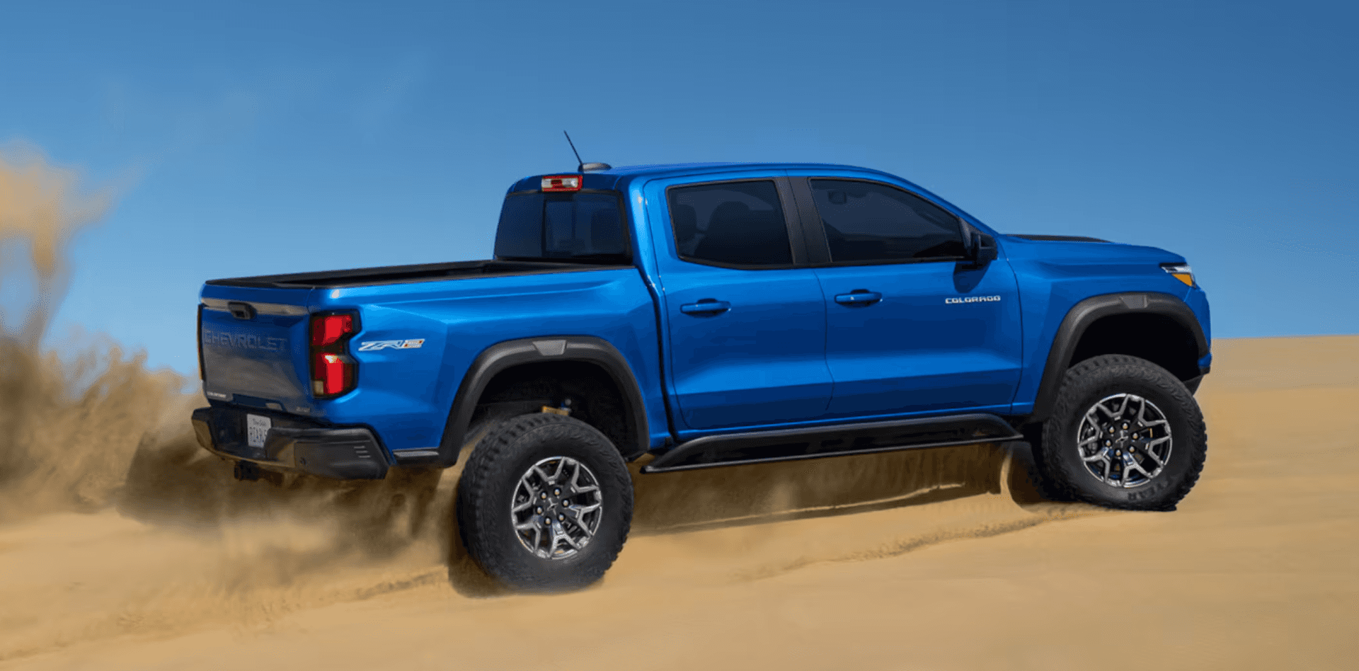 Chevy Colorado offroading
