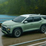 Chevy Equinox driving through Kansas