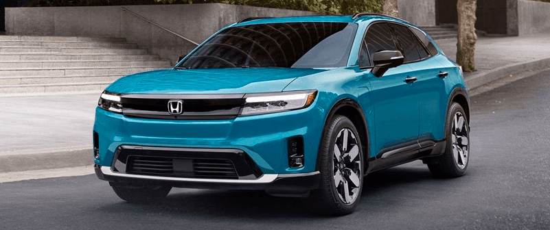 New Honda prologue ev in blue
