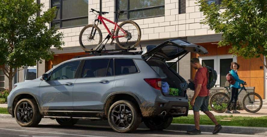 Used Honda Passport hauling bikes and cargo near Wichita, KS