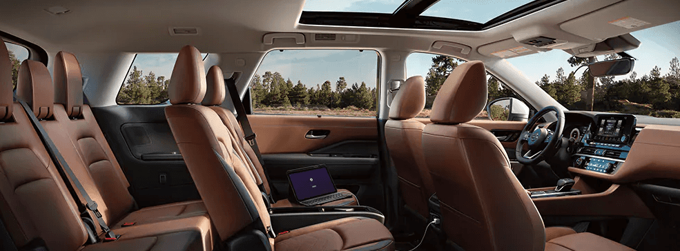 3rd row seating in new nissan pathfinder