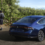 2025 Honda Accord parked near a hiking trail