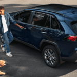 Family searching for a reputable used Toyota dealership near Wichita, KS