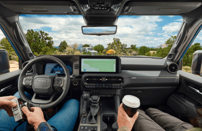 inside view of a new 2027 Toyota Land Cruiser