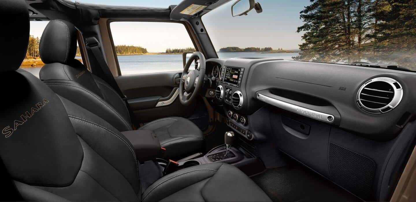 2017 Jeep Wrangler interior