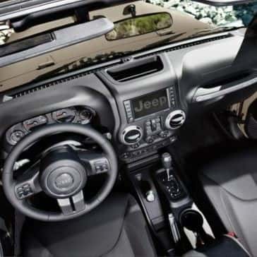 2017 Jeep Wrangler front interior