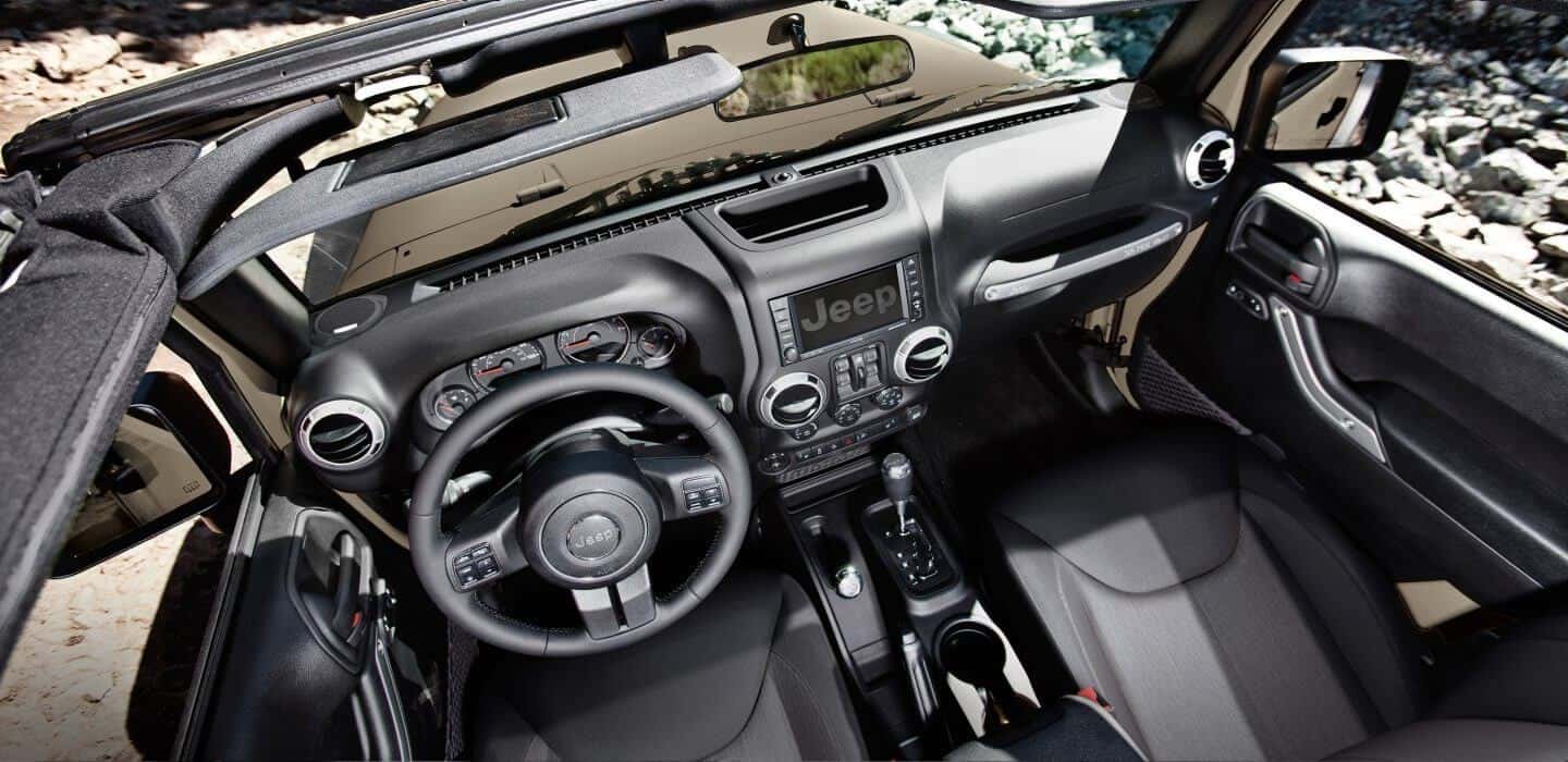 2017 Jeep Wrangler front interior