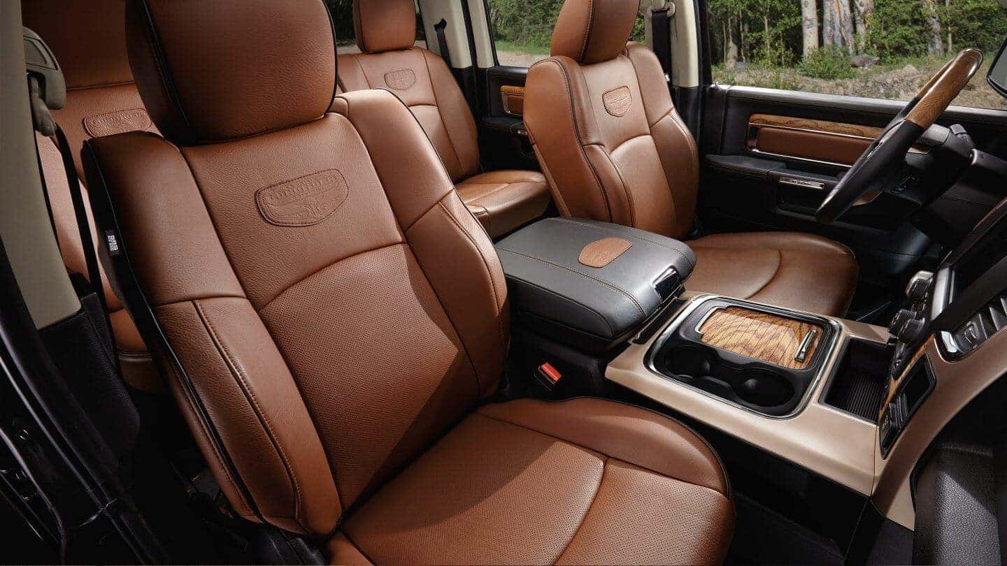 2018 Ram 1500 front interior
