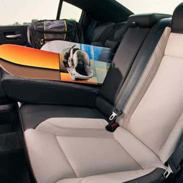 2018 Dodge Charger rear seating