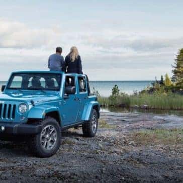 2018 Jeep Wrangler JK blue exterior