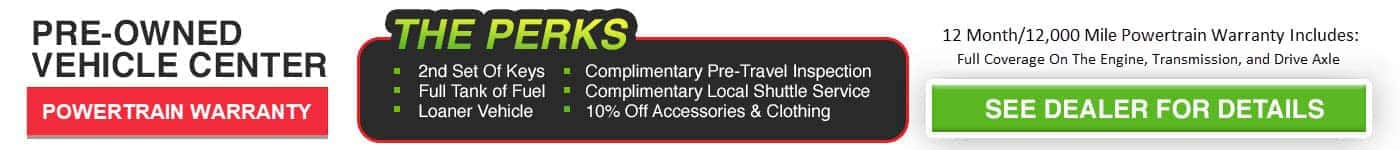 Daytona Pre-Owned Vehicle Center Limited Warranty