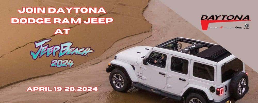 Join Jeep Daytona Dodge Chrysler Jeep RAM at Beach 2024 from April 19th ...