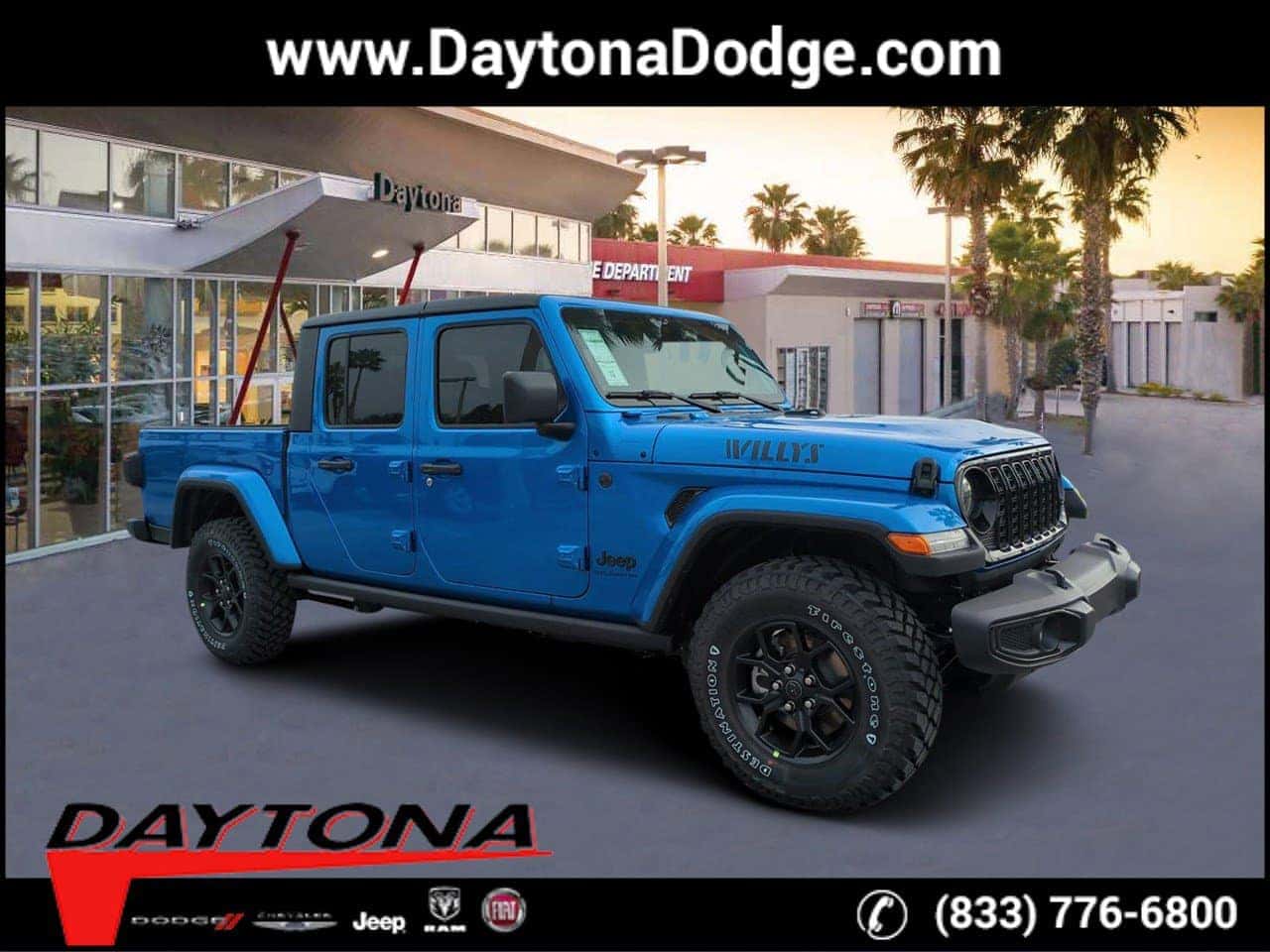 2025 Jeep Gladiator at Daytona Chrysler Dealership