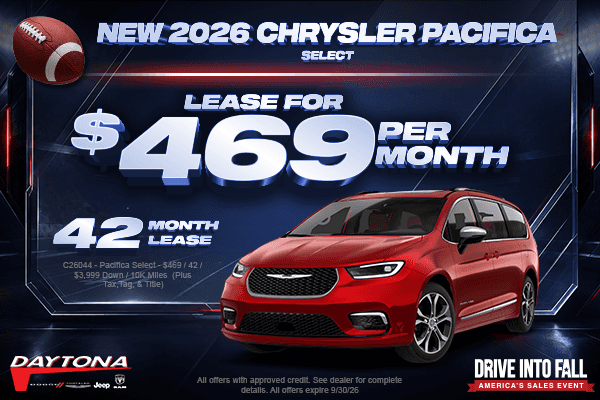 New 2026 Chrysler Pacifica 
