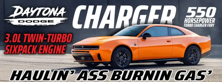 2026 Dodge Charger Banner