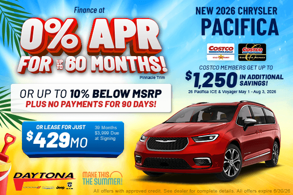 New 2026 Chrysler Pacifica 