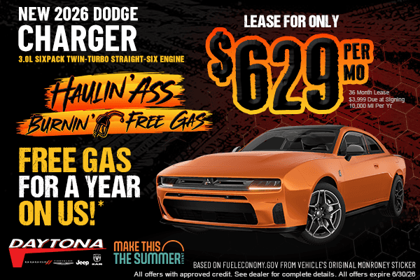 New 2026 Dodge Charger