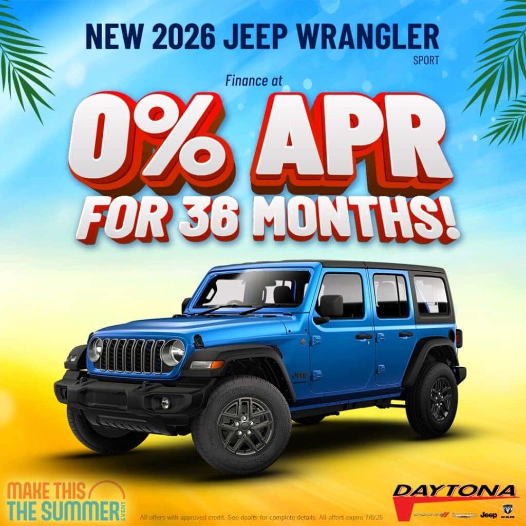 New 2026 Jeep Wrangler Sport 