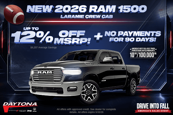 New 2026 Ram 1500 Laramie Crew Cab