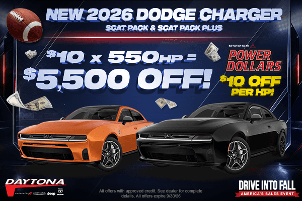 New 2026 Charger Sixpack