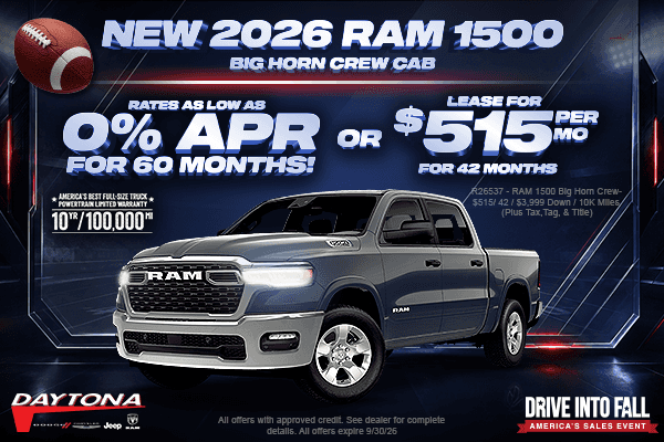 New 2026 Ram 1500 Big Horn Crew Cab