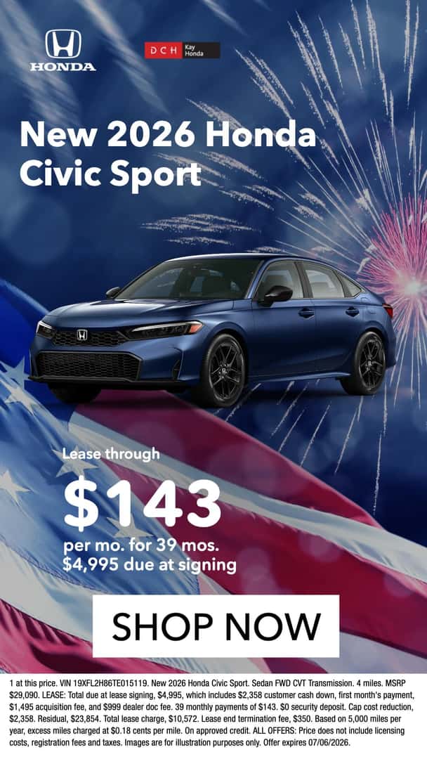 New Honda for Sale Eatontown NJ | DCH Kay Honda