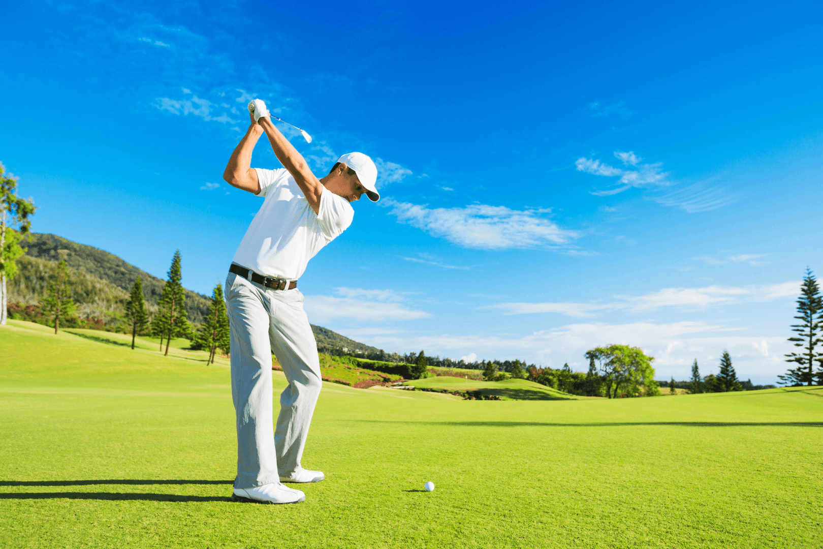 Golfing Golf Course Club