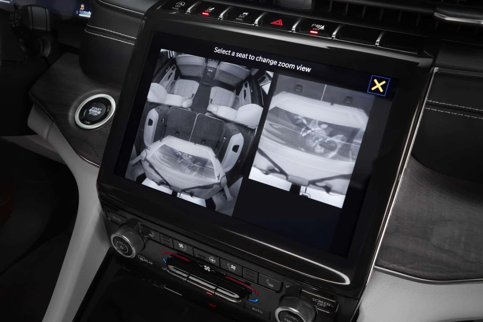2021 Jeep Grand Cherokee L Overland infotainment screen