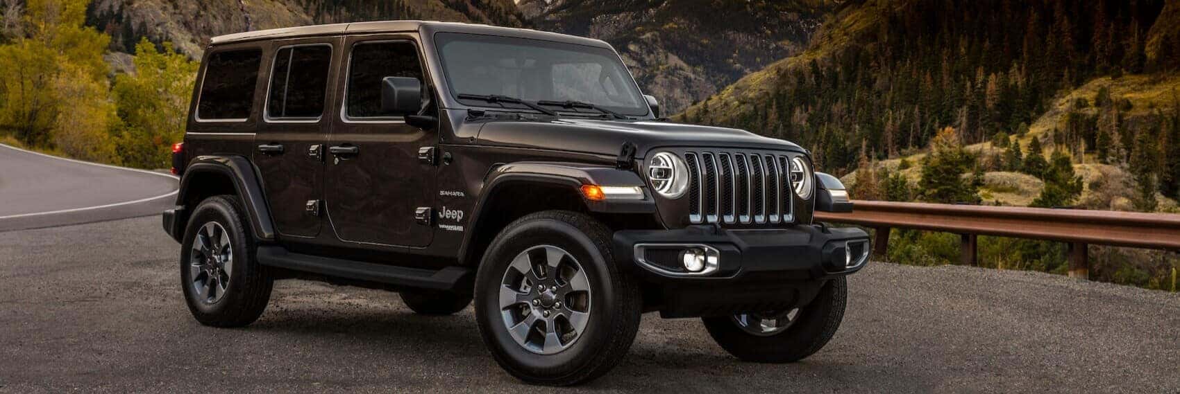 Jeep Wrangler Parked