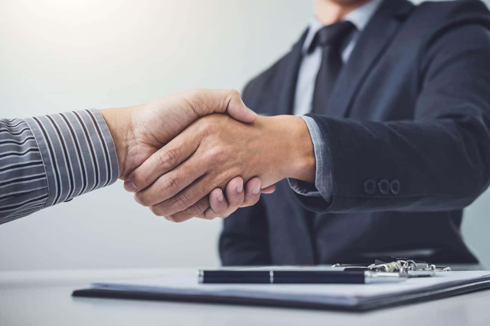 Finance Hand Shake 2