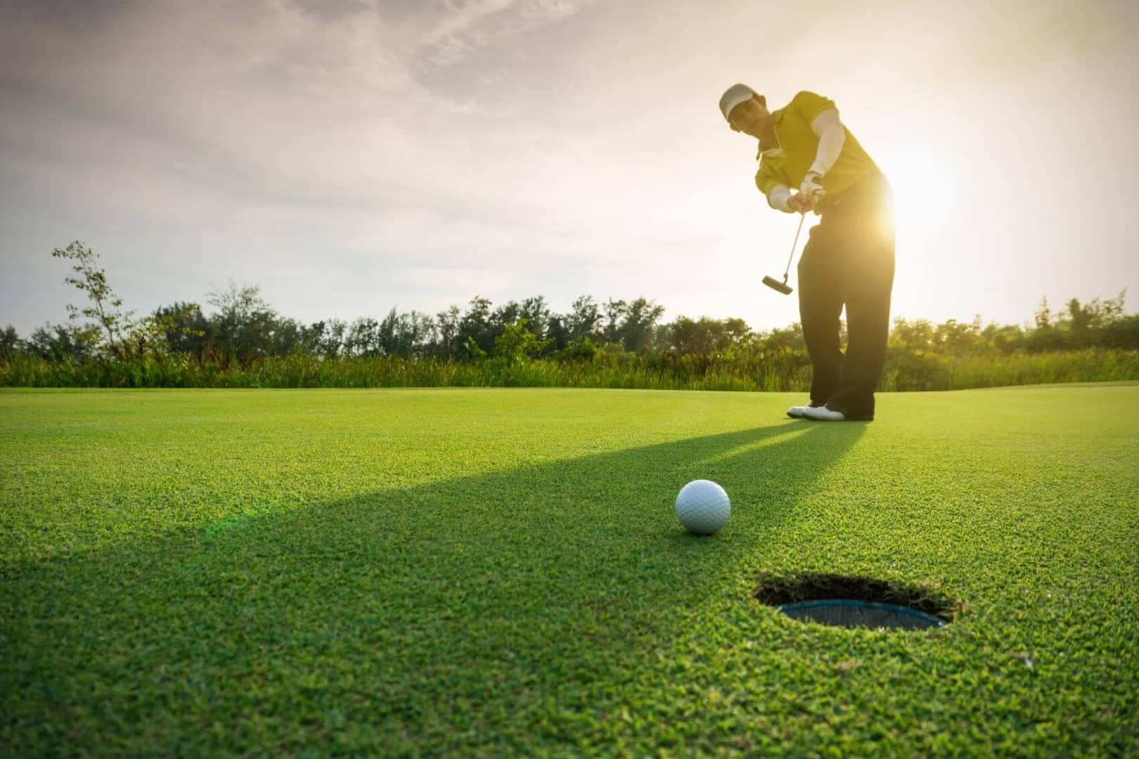 Golfing
