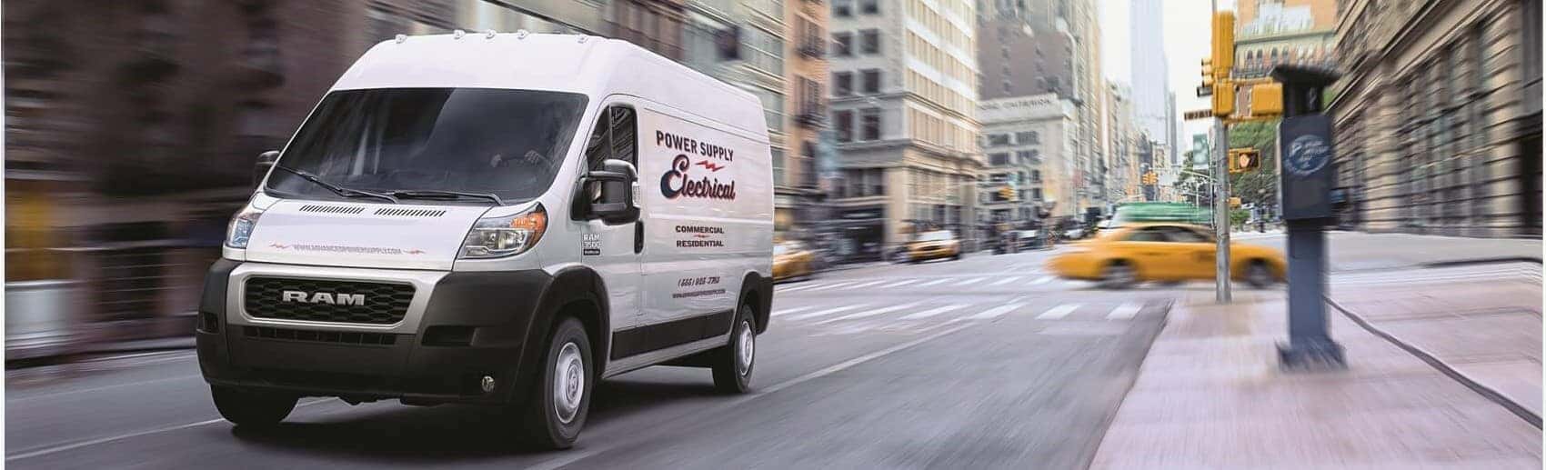 Ram Promaster in Motion Snipped