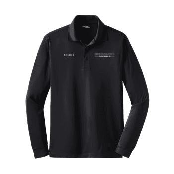 Sport-Tek Mens Long Sleeve Polo