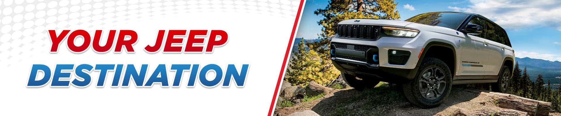 Jeep destination adventure
