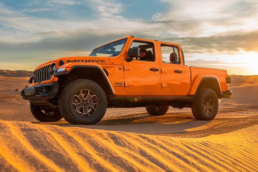 Jeep Gladiator Mojave in an outdoor setting