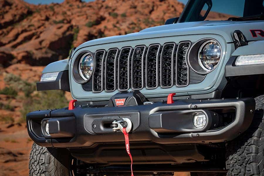Jeep winch accessory