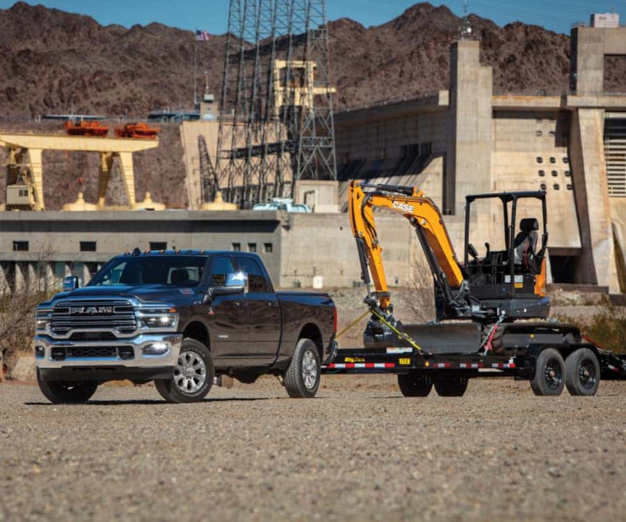 RAM truck ready for work