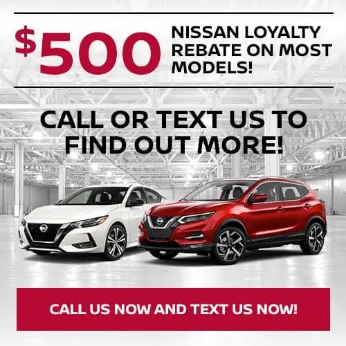 nissan loyalty rebate