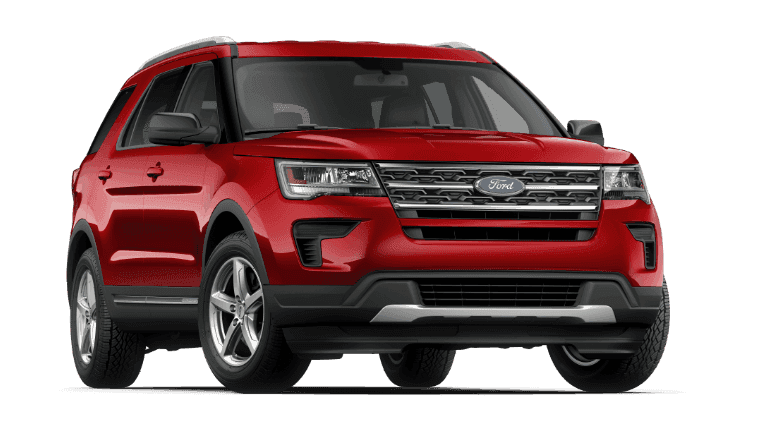 2019 Ford Explorer XLT - Ruby Red