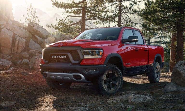 2019 Ram 1500 exterior in woods