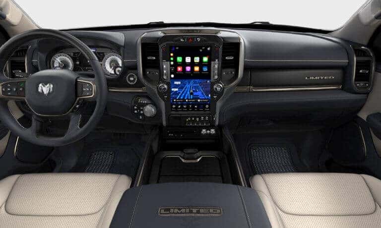 2019 Ram 1500 interior front view