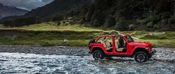2018 Jeep Wrangler JL Rubicon Fording River Removable Doors