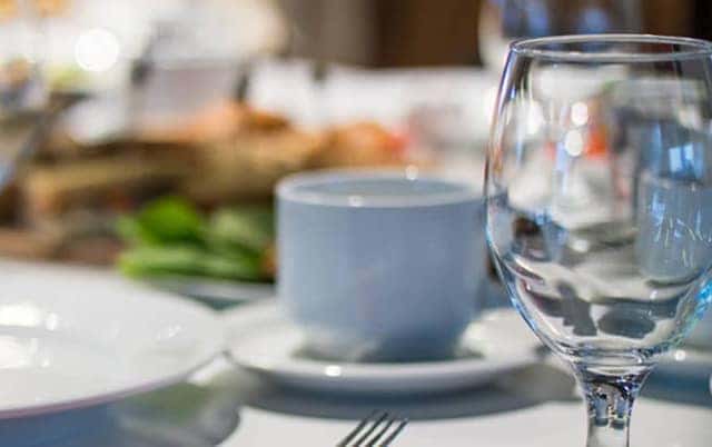 Restaurant Table Setting