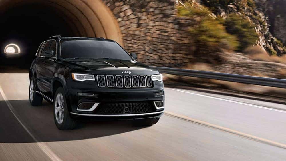 2019 Jeep Grand Cherokee on road