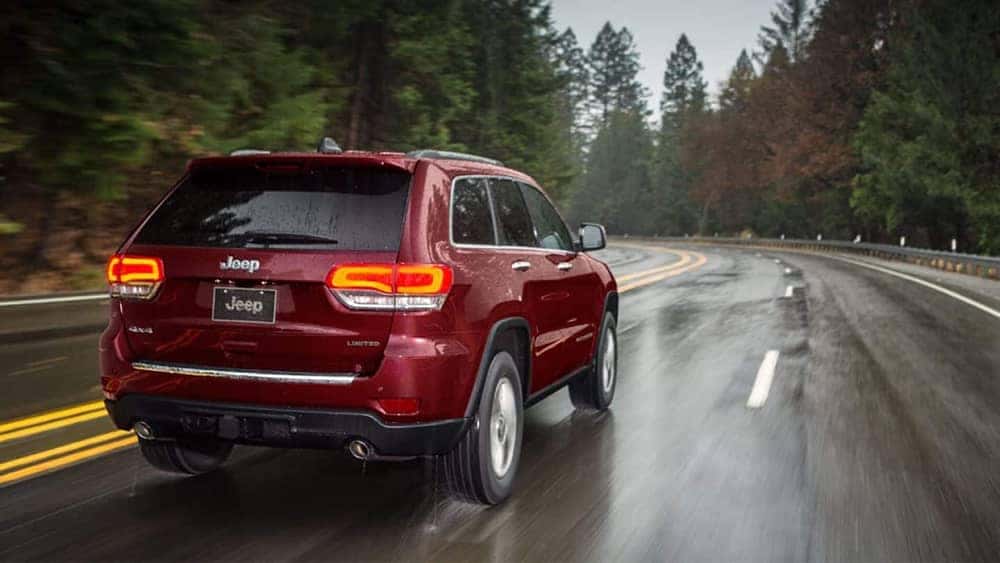 rear of 2019 Jeep Grand Cherokee