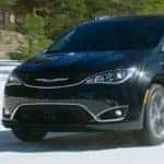 2019 Chrysler Pacifica driving in snow