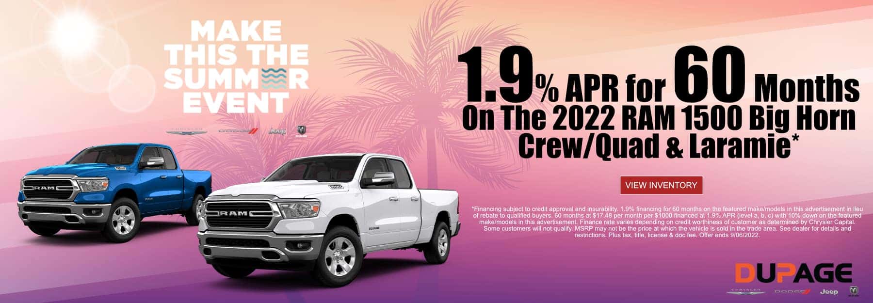 DuPage Chrysler Dodge Jeep RAM CDJR Dealer in Glendale Heights, IL